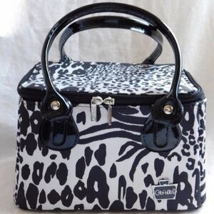 Caboodles Black And White Zebra Print Makeup